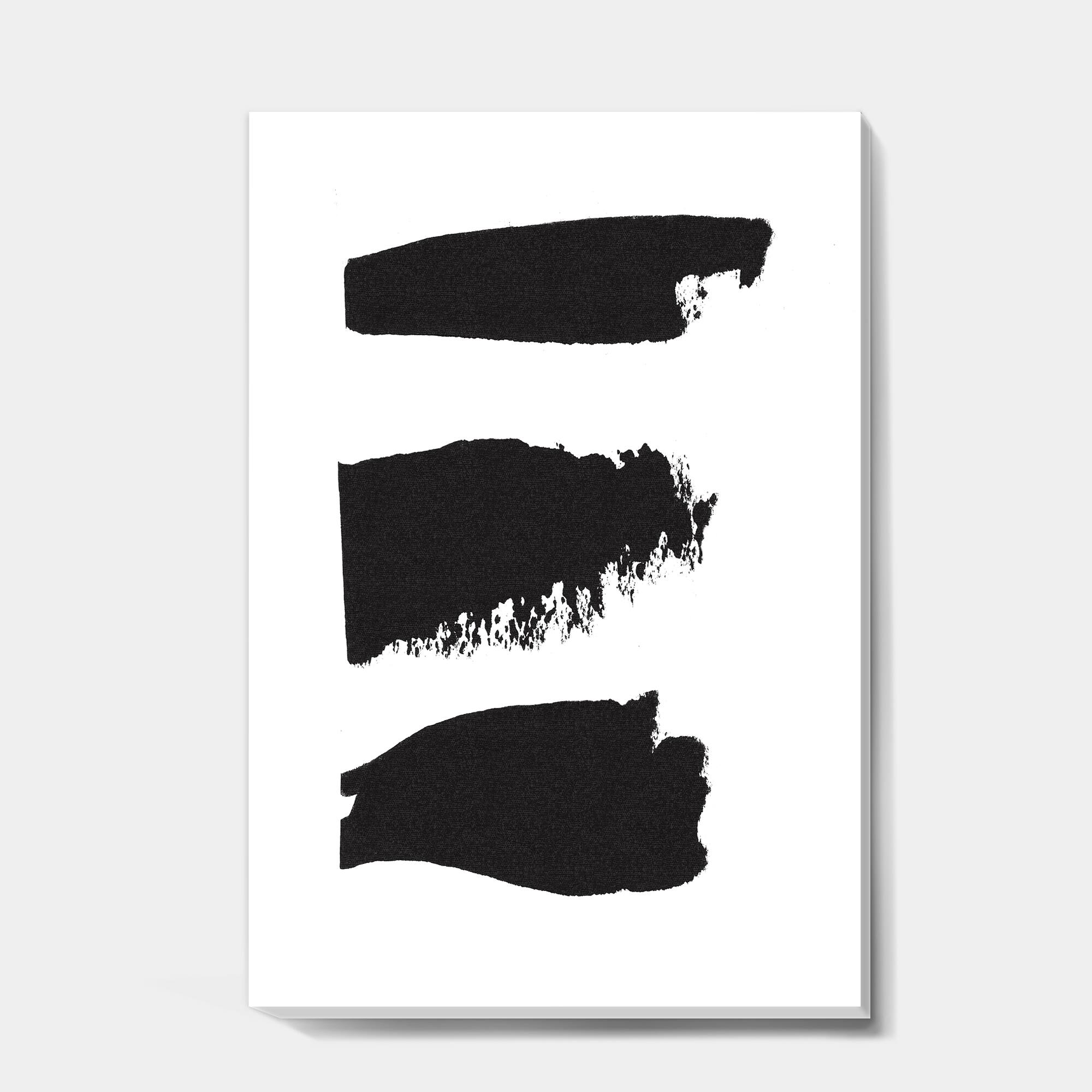 Designart - Black and White Geometric Company II